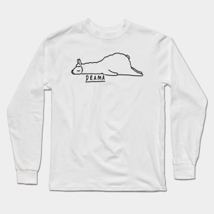 Drama Llama // Bilcos Designs Long Sleeve T-Shirt